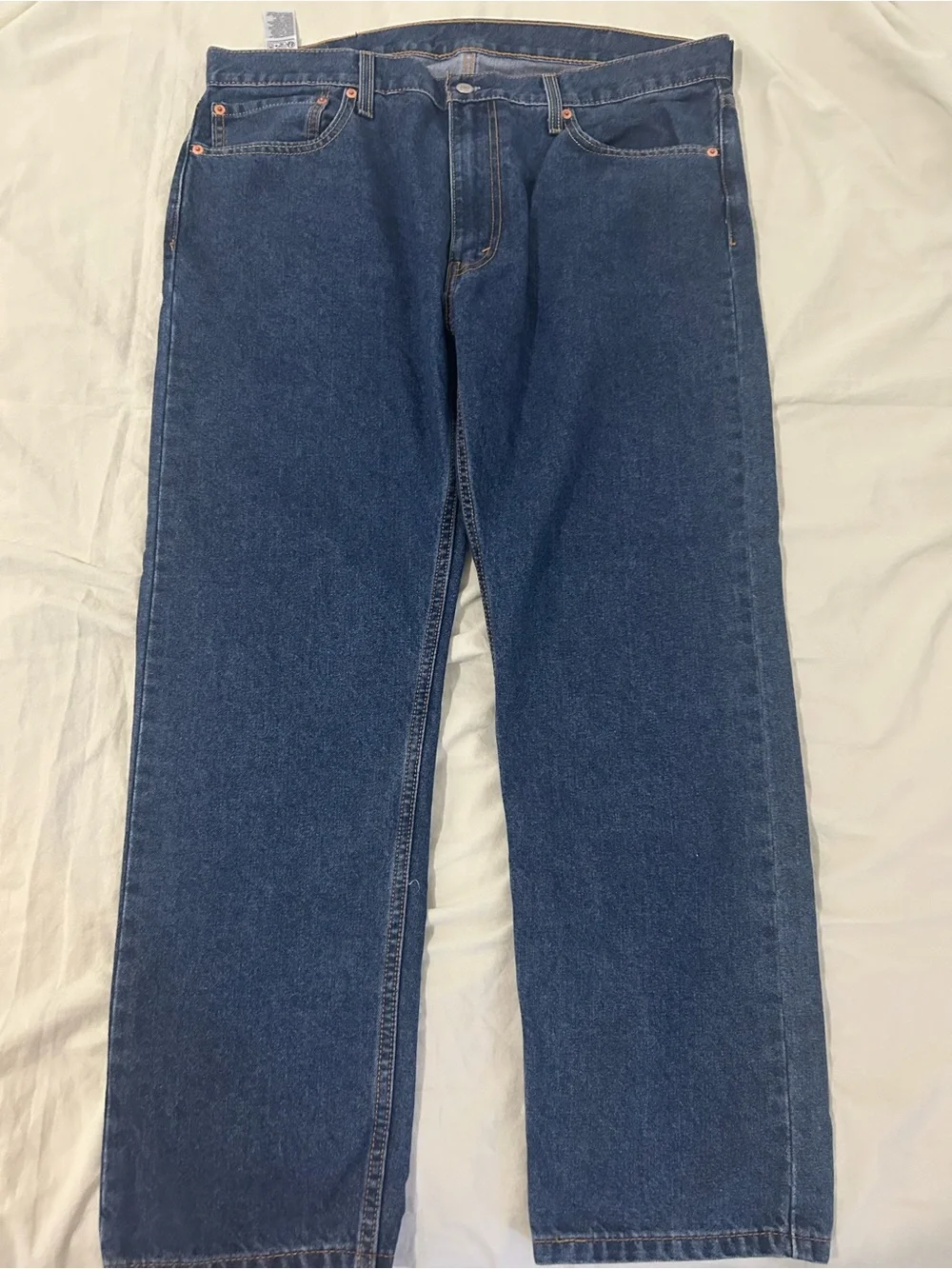 Levi's Men's Straight Indigo Blue Jeans